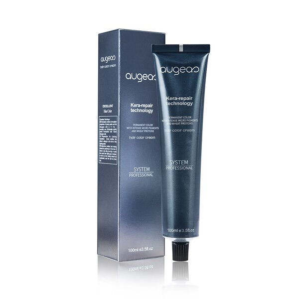 Hair Dye Manufacturer - 100ml Augeas Custom Logo Natural Permanent Low Ammonia China Black
