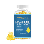 Fish Oil Softgel Capsules Manufacturer - Private Labels Organic 1000mg Omega 3 with EPA, DHA