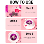 Herbal Rose Tea Manufacturer - OEM Ekon Healthy Blended with Black Wolfberry & Mulberry