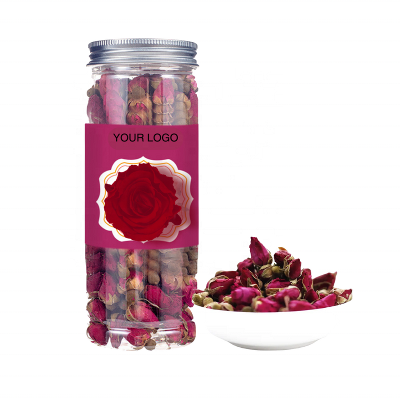 Rose Petals Tea Manufacturer - Wholesale Organic Food Grade Dried Buds 50g