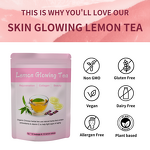 Lemon Tea Manufacturer - 10 Day Healthy Organic for Skin Glow & Rose, Bagged Sachet