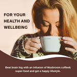 Mushroom Coffee Manufacturer - Private Label Organic Blend with Arabica Boost Energy