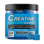 Creatine Monohydrate Gummies Manufacturer - OEM Private Label 120mg Sugar Free Pre-Workout