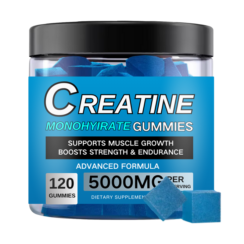 Creatine Monohydrate Gummies Manufacturer - OEM Private Label 120mg Sugar Free Pre-Workout