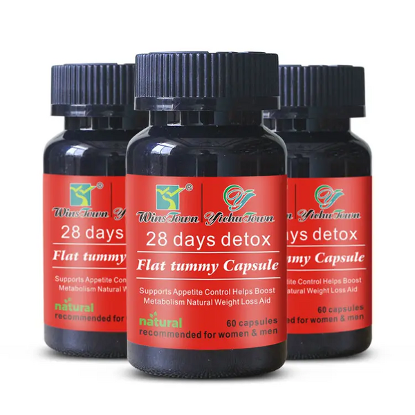 Slimming Capsule Manufacturer - Hot Selling 30 Day Flat Belly Cleanse & Curve Control