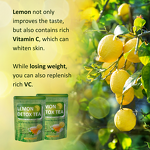 Lemon Slimming Tea Manufacturer - New Arrival Fresh Vegan Tea Bag Natural Fit