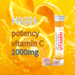 Vitamin C Effervescent Tablet Manufacturer - Private Labels 1000mg Orange Juice Bubble