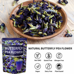 Butterfly Pea Flower Tea Manufacturer - OEM Private Label Organic Fresh 50g Loose Leaf