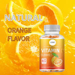 Vitamin Gummy Manufacturer - Adult Multi with C, B12, Zinc Orange Flavor, 60-count