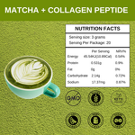 Matcha Powder Drink Manufacturer - Instant Fresh Collagen for Skin, Hair, Nails, Gut