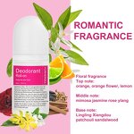 Roll-On Deodorant - Manufacturer - Round Stick Lasting Fresh Body White Antiperspirant