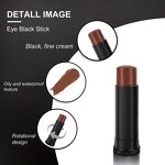 Face Paint Stick - Manufacturer - 3 Color Black Anti-Glare Water-Proof Eye Black