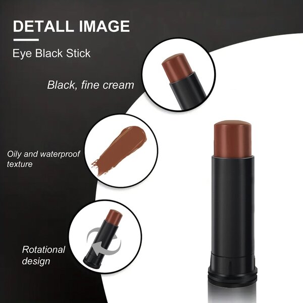 Face Paint Stick - Manufacturer - 3 Color Black Anti-Glare Water-Proof Eye Black
