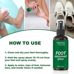 Foot Deodorant Spray - Manufacturer - Anti Cracking Bacteria Peculiar Smell Peeling