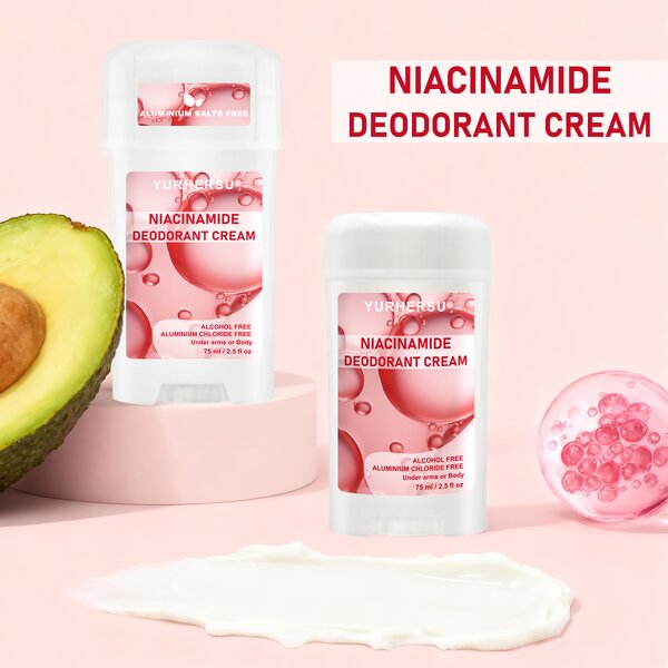 Niacinamide Deodorant Cream - Manufacturer - Private Label Hydrating Aluminum Alcohol Free