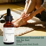 Foot Deodorant Oil - Manufacturer - Private Label Patchouli Olive Artemisia Reduce Odor