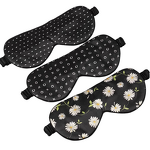 Silk Sleep Eye Mask - Manufacturer - Printed Adjustable Strap Zero Eye Pressure