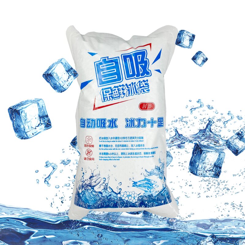 Ice Gel Pack - Manufacturer - Reusable Water Injection Food Preservation Cold Bags