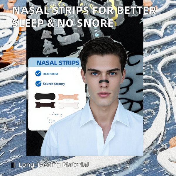 Nasal Dilator Strips - Manufacturer - Adhesive Anti-Snore Better Breathing Sleep