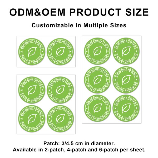 Berberine Patch - Manufacturer - OEM ODM Metabolism Boosting Natural Ingredients