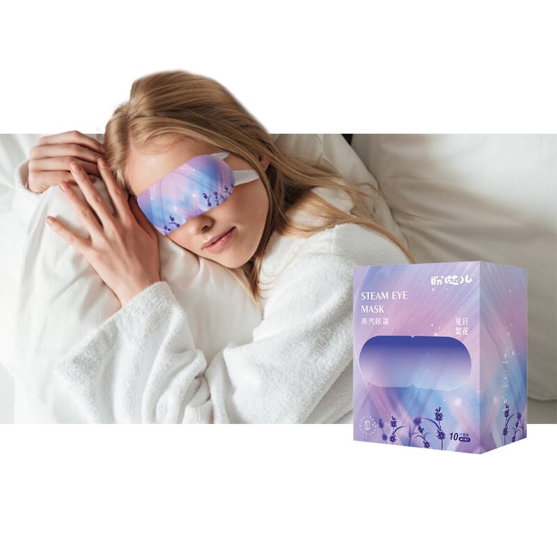 Steam Eye Mask - Manufacturer - Lavender Air-Activated Relieves Fatigue Hot Compress