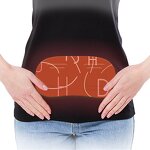 Heating Patch - Manufacturer - Purple Menstrual Pain Easing Belly Cramp