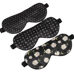 Silk Sleep Eye Mask - Manufacturer - Printed Adjustable Strap Zero Eye Pressure