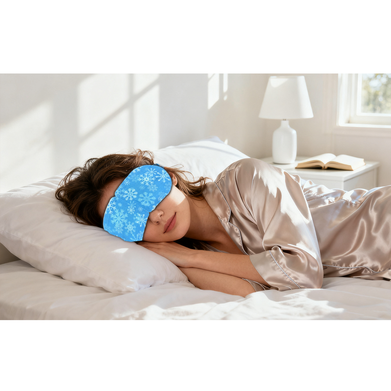 Cooling Eye Mask - Manufacturer - OEM ODM Instant Ice Gel Compressed Men Women