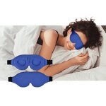 Sleep Mask - Manufacturer - Memory Foam 3D Contoured Eyelash Friendly Side Sleeper