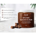 Body Scrub - Manufacturer - Customised Vegan Brown Sugar Whitening Exfolianting Bulk