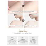 Coffee Body Scrub - Manufacturer - Natural Dead Sea Salt Exfoliating Brightening Moisturizing