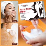 Kojic Acid Soap - Manufacturer - Custom Logo Brightening Pigmentation Dark Spots Skin Lightening