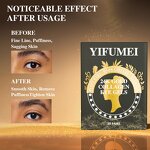 Gold Collagen Eye Mask - Manufacturer - Rejuvenating Tightening Fine Lines Fade Dark Circles Firming