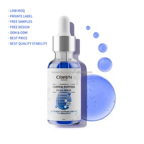 Copper Peptide Face Serum - Manufacturer - Private Label Moisturizing Anti-Aging Wrinkle Tightening