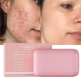 5 in 1 Skin Soap - Manufacturer - Wholesale Handmade Hyaluronic Acid Niacinamide Vitamin C E Collagen