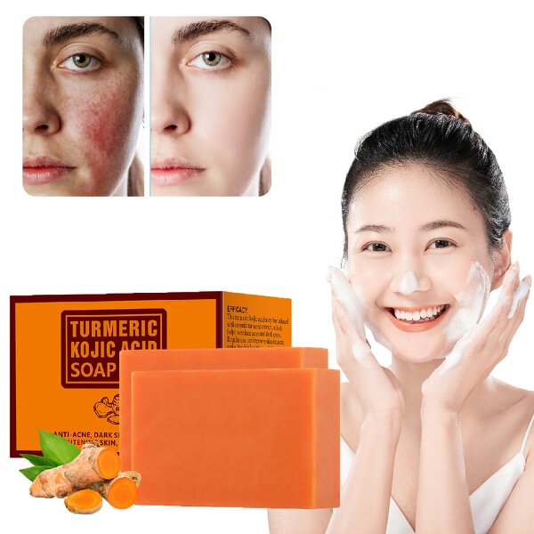 Turmeric Kojic Acid Soap - Manufacturer - Wholesale Natural Handmade Anti Acne Dark Spot Remover Brightening