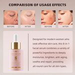 Face Serum - Manufacturer - Korean 8 in 1 Moisturizing Dark Spot Anti Aging Acne Whitening