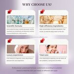 Purple Rice Facial Kit - Manufacturer - Hot Selling 4Pcs Niacinamide Anti Acne Dark Spot Remove