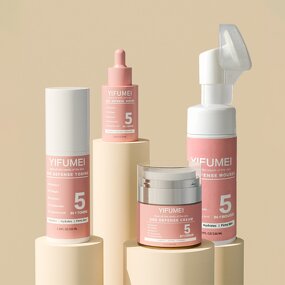 5 in 1 Face Care Set - Manufacturer - Hot Selling Hyaluronic Acid Vitamin C Anti Aging Brightening