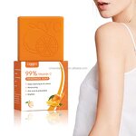 Vitamin C Soap - Manufacturer - Custom Logo Private Label Handmade Deep Cleansing Acne Dark Spot