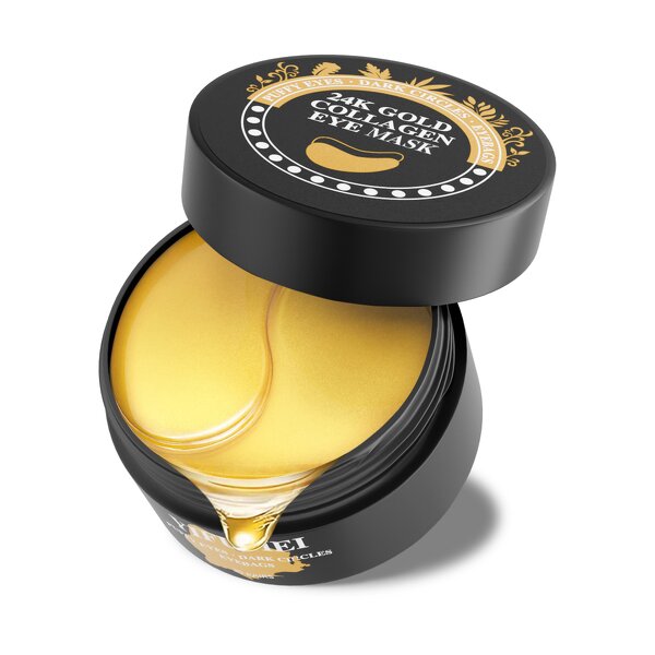 24K Gold Eye Mask Patch - Manufacturer - Crystal Collagen Firming Dark Circles Puffiness Treatment