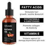 Batana Hair Oil - Manufacturer - Organic Nourishing Repair Damaged Curly Anti Frizz Smoothing