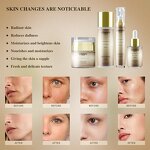 Facial Skin Care Set - Manufacturer - Private Label 4Pcs Peptides Vitamin C Retinol Firming