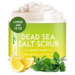 Dead Sea Salt Scrub - Manufacturer - Bath Peeling Moisturizing Deep Cleansing Exfoliating Smoothing