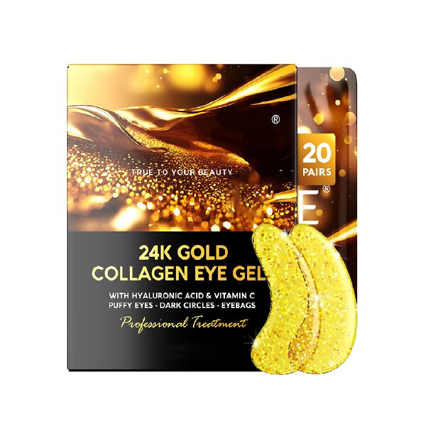 24K Gold Eye Gel Patch - Manufacturer - Eye Bag Removal Anti Puffy Wrinkle Collagen Moisture
