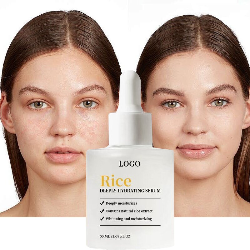 Rice Face Serum - Manufacturer - Private Label Natural Organic Blackhead Remover Firming Whitening