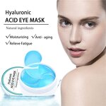 Hydrogel Eye Mask - Manufacturer - Private Label Vegan Hyaluronic Acid Anti Aging Puffy Moisturizing