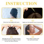 Hair Growth Serum - Manufacturer - OEM Ginger Rosemary Biotin Fast Effective Anti Loss Regrowth