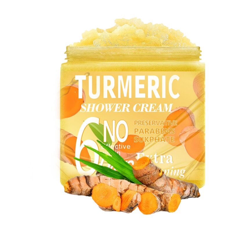 Turmeric Body Scrub - Manufacturer - Organic Dead Sea Salt Peeling Acne Cleansing Whitening Brightening