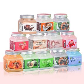 Fruit Exfoliating Scrub - Manufacturer - Coconut Strawberry Moisturizing Whitening Bath Cleansing